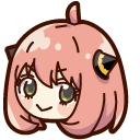 Chibi Spy x Family Anya Forger cursor