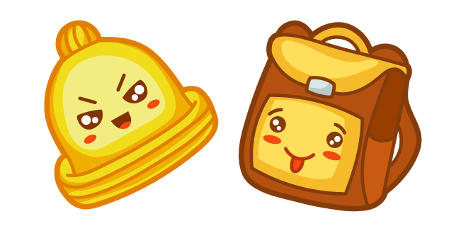 Cute Bell and Backpack