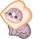 Cute Bread Cats pointer