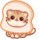 Cute Bread Cats cursor