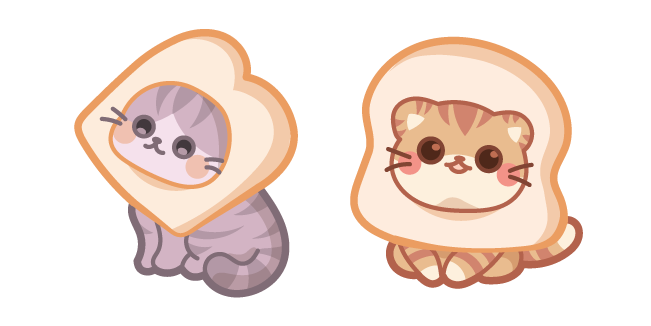 Cute Bread Cats