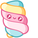 Cute Candy and Marshmallow cursor