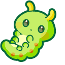 Cute Caterpillar cursor