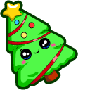 Cute Christmas Tree and Gift pointer