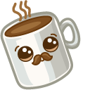 Cute Cups of Tea and Coffee pointer