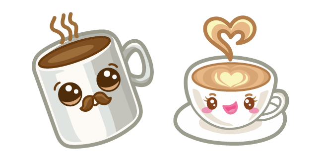 Cute Cups of Tea and Coffee