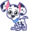 Cute Dalmatian Puppy cursor