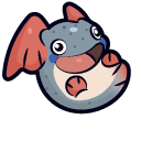 Cute Flying Fish cursor