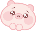 Cute Happy Pig cursor