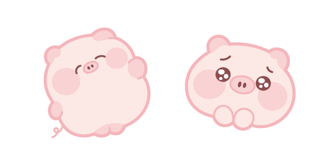 Cute Happy Pig