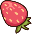 Cute Mocha Bear and Strawberry pointer