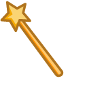 Cute Mocha Bear Angel pointer