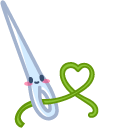 Cute Needle and Spool of Thread pointer