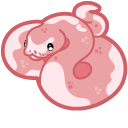 Cute Pink Snake cursor