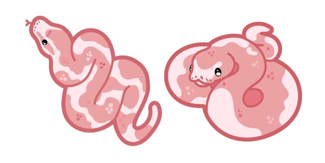 Cute Pink Snake
