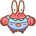 Cute Sheldon J. Plankton and Eugene H. Krabs cursor