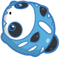 Cute Skeleton Panda Sea Squirts pointer