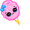 Cute Smiling Cotton Candy pointer
