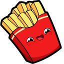 Cute Soft Drink and Fries cursor