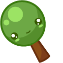 Cute Summer and Autumn Trees pointer