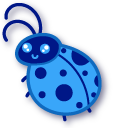Kawaii Blue Ladybug pointer