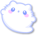 Kawaii Cat Ghost pointer