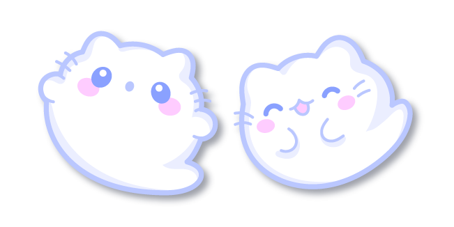 Kawaii Cat Ghost