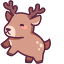 Kawaii Christmas Deer pointer