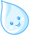 Kawaii Drop and Snowflake pointer