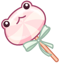 Kawaii Frog Lollipop and Cupcake pointer
