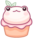 Kawaii Frog Lollipop and Cupcake cursor