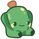 Kawaii Green Pepper and Eggplant pointer