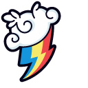 Kawaii My Little Pony Rainbow Dash pointer