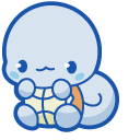 Kawaii Pokemon Bulbasaur and Squirtle cursor