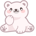 Kawaii Polar Bear cursor