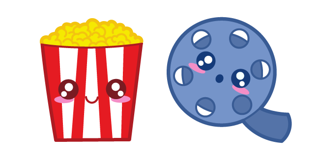 Kawaii Popcorn and Film