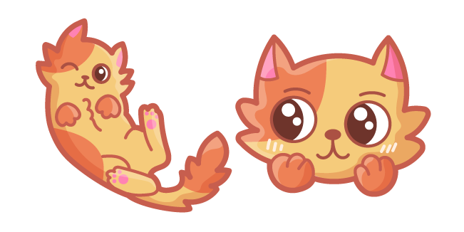 Kawaii Spotted Cat Wants to Play