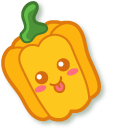 Kawaii Yellow Pepper and Broccoli pointer