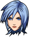 Kingdom Hearts Aqua cursor