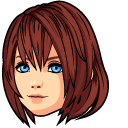 Kingdom Hearts Kairi and Destiny's Embrace cursor