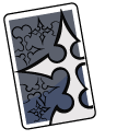 Kingdom Hearts Luxord and Game Card pointer