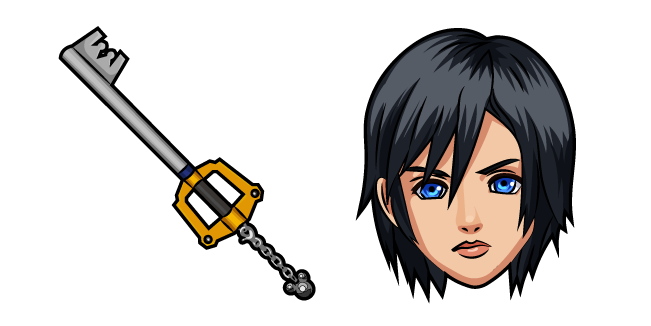 Kingdom Hearts Xion and Kingdom Key