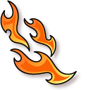 Kirby Acchi and Flame pointer