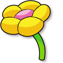 Kirby Batamon and Flower pointer