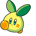 Kirby Beanbon and Big Beanbon pointer