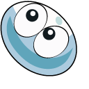 Kirby Blue Blob pointer