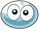 Kirby Blue Blob cursor