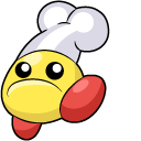 Kirby Cookin and Frying Pan cursor