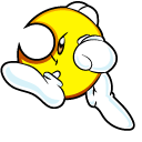 Kirby Mr. Shine and Mr. Bright cursor