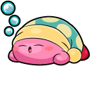 Kirby Sleep and Pillow cursor